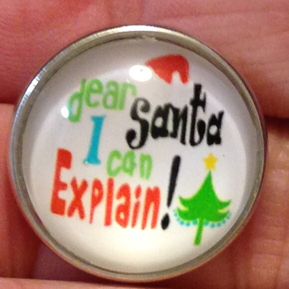 Christmas Snap Buttons standard size - Snap Chunks - Picture 3 of 5